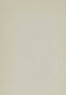 <em>"Blank page."</em>, 1922. Printed material. Brooklyn Museum, NYARC Documenting the Gilded Age phase 2. (Photo: New York Art Resources Consortium, N200_L375_B66_0012.jpg