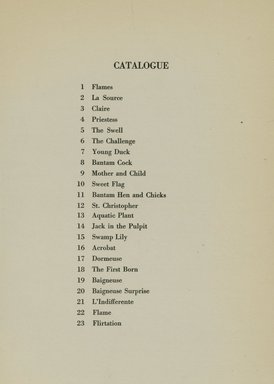 <em>"Checklist."</em>, 1922. Printed material. Brooklyn Museum, NYARC Documenting the Gilded Age phase 2. (Photo: New York Art Resources Consortium, N200_L375_B66_0013.jpg