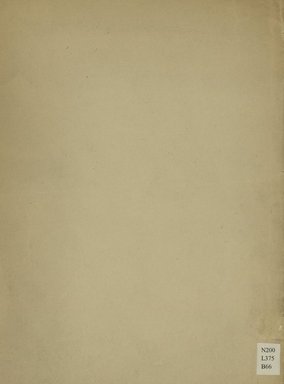 <em>"Back cover."</em>, 1922. Printed material. Brooklyn Museum, NYARC Documenting the Gilded Age phase 2. (Photo: New York Art Resources Consortium, N200_L375_B66_0016.jpg