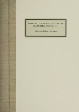 <em>"Pamphlet binder cover."</em>, 1915. Printed material. Brooklyn Museum, NYARC Documenting the Gilded Age phase 1. (Photo: New York Art Resources Consortium, N200_M42_M76_0001.jpg