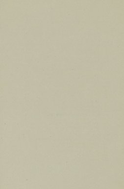 <em>"Blank page."</em>, 1920. Printed material. Brooklyn Museum, NYARC Documenting the Gilded Age phase 2. (Photo: New York Art Resources Consortium, N200_N41_B66_0017.jpg
