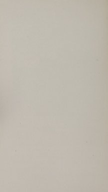 <em>"Blank page."</em>, 1907. Printed material. Brooklyn Museum, NYARC Documenting the Gilded Age phase 2. (Photo: New York Art Resources Consortium, N200_P38_K44_0014.jpg