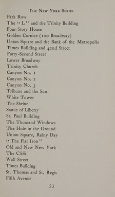 <em>"Checklist."</em>, 1907. Printed material. Brooklyn Museum, NYARC Documenting the Gilded Age phase 2. (Photo: New York Art Resources Consortium, N200_P38_K44_0055.jpg