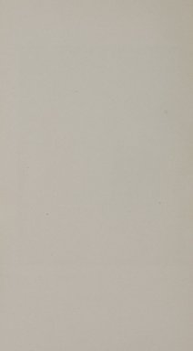 <em>"Blank page."</em>, 1907. Printed material. Brooklyn Museum, NYARC Documenting the Gilded Age phase 2. (Photo: New York Art Resources Consortium, N200_P38_K44_0058.jpg
