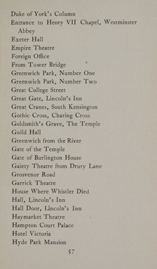 <em>"Checklist."</em>, 1907. Printed material. Brooklyn Museum, NYARC Documenting the Gilded Age phase 2. (Photo: New York Art Resources Consortium, N200_P38_K44_0059.jpg