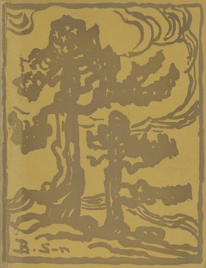 <em>"Front cover."</em>, 1922. Printed material. Brooklyn Museum, NYARC Documenting the Gilded Age phase 2. (Photo: New York Art Resources Consortium, N200_Sa4_B11_0003.jpg