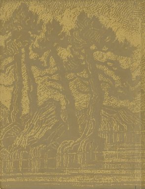 <em>"Inside front cover."</em>, 1922. Printed material. Brooklyn Museum, NYARC Documenting the Gilded Age phase 2. (Photo: New York Art Resources Consortium, N200_Sa4_B11_0004.jpg