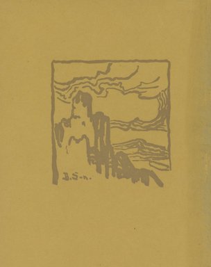 <em>"Back cover."</em>, 1922. Printed material. Brooklyn Museum, NYARC Documenting the Gilded Age phase 2. (Photo: New York Art Resources Consortium, N200_Sa4_B11_0024.jpg