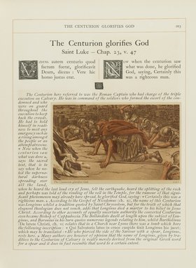<em>"The Centurion glorifies God"</em>. Printed material. Brooklyn Museum. (N200_T52_A1Lau_Tissot_Life_of_Christ_v4_p203_PS2.jpg