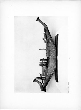 <em>"Plate X. 11. Ruderschiff."</em>, 1910. Printed material. Brooklyn Museum, Hathi Trust 2013. (Photo: Brooklyn Museum, N364_L59_B63_Leiden_v3_029_p10.jpg