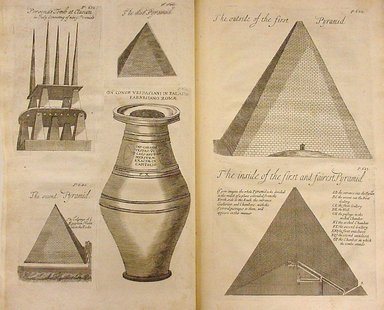 <em>"Pyramidographia"</em>. Printed material. Brooklyn Museum. (N386_P99_G79_Greaves_Pyramidographia_after_p632.jpg