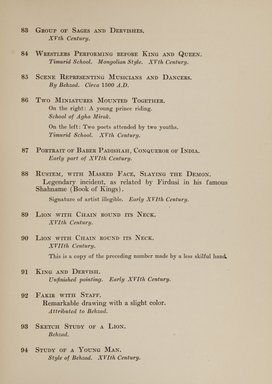 <em>"Checklist."</em>, 1914. Printed material. Brooklyn Museum, NYARC Documenting the Gilded Age phase 2. (Photo: New York Art Resources Consortium, N6260_C38_0021.jpg