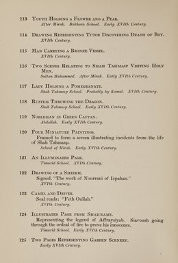 <em>"Checklist."</em>, 1914. Printed material. Brooklyn Museum, NYARC Documenting the Gilded Age phase 2. (Photo: New York Art Resources Consortium, N6260_C38_0024.jpg