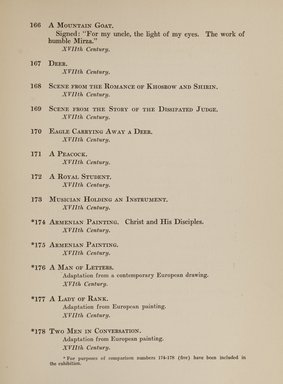 <em>"Checklist."</em>, 1914. Printed material. Brooklyn Museum, NYARC Documenting the Gilded Age phase 2. (Photo: New York Art Resources Consortium, N6260_C38_0029.jpg