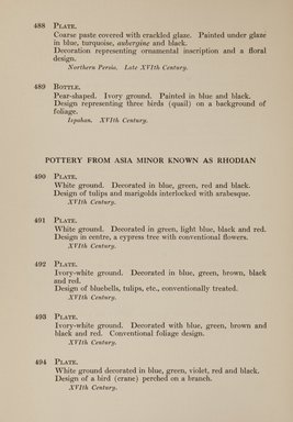 <em>"Checklist."</em>, 1914. Printed material. Brooklyn Museum, NYARC Documenting the Gilded Age phase 2. (Photo: New York Art Resources Consortium, N6260_C38_0110.jpg