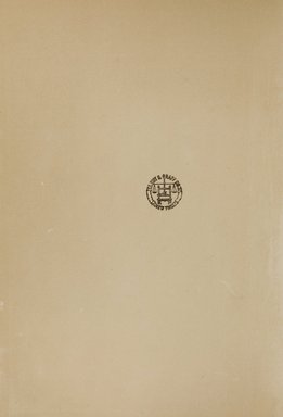 <em>"Back cover."</em>, 1914. Printed material. Brooklyn Museum, NYARC Documenting the Gilded Age phase 2. (Photo: New York Art Resources Consortium, N6260_C38_0118.jpg