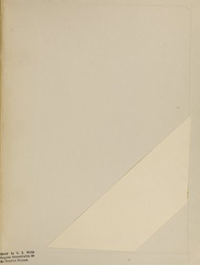 <em>"Blank page."</em>, 1914. Printed material. Brooklyn Museum, NYARC Documenting the Gilded Age phase 2. (Photo: New York Art Resources Consortium, N6260_C38_0121.jpg