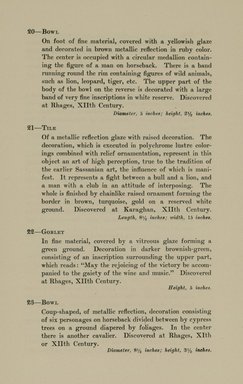 <em>"Checklist."</em>, 1912. Printed material. Brooklyn Museum, NYARC Documenting the Gilded Age phase 2. (Photo: New York Art Resources Consortium, N6260_F73_0014.jpg