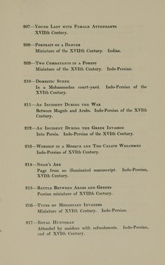 <em>"Checklist."</em>, 1912. Printed material. Brooklyn Museum, NYARC Documenting the Gilded Age phase 2. (Photo: New York Art Resources Consortium, N6260_F73_0051.jpg