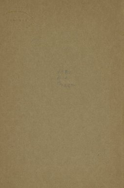 <em>"Inside front cover."</em>, 1915. Printed material. Brooklyn Museum, NYARC Documenting the Gilded Age phase 2. (Photo: New York Art Resources Consortium, N782_B14_0002.jpg