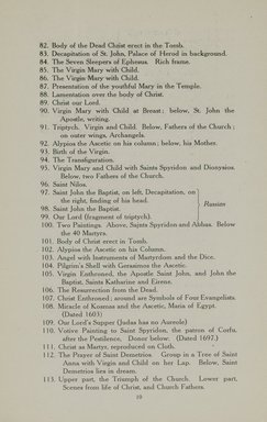 <em>"Checklist."</em>, 1915. Printed material. Brooklyn Museum, NYARC Documenting the Gilded Age phase 2. (Photo: New York Art Resources Consortium, N782_B14_0012.jpg