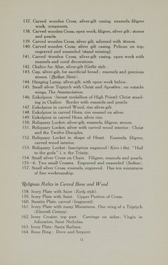 <em>"Checklist."</em>, 1915. Printed material. Brooklyn Museum, NYARC Documenting the Gilded Age phase 2. (Photo: New York Art Resources Consortium, N782_B14_0014.jpg