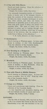<em>"Checklist."</em>, 1915. Printed material. Brooklyn Museum, NYARC Documenting the Gilded Age phase 2. (Photo: New York Art Resources Consortium, NC15_K44_0019.jpg