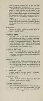 <em>"Checklist."</em>, 1909. Printed material. Brooklyn Museum, NYARC Documenting the Gilded Age phase 2. (Photo: New York Art Resources Consortium, NC15_K44c_1909_0014.jpg