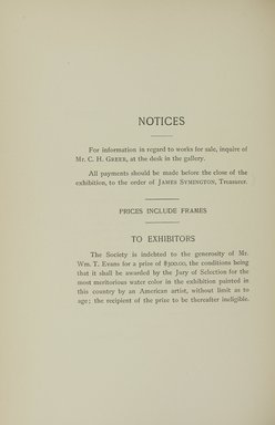 <em>"Front matter."</em>, 1895. Printed material. Brooklyn Museum, NYARC Documenting the Gilded Age phase 1. (Photo: New York Art Resources Consortium, ND187_Am3_0014.jpg