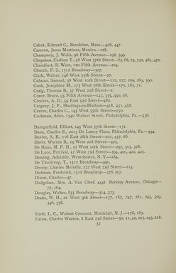 <em>"Checklist."</em>, 1895. Printed material. Brooklyn Museum, NYARC Documenting the Gilded Age phase 1. (Photo: New York Art Resources Consortium, ND187_Am3_0076.jpg