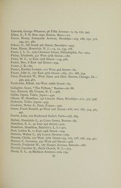 <em>"Checklist."</em>, 1895. Printed material. Brooklyn Museum, NYARC Documenting the Gilded Age phase 1. (Photo: New York Art Resources Consortium, ND187_Am3_0077.jpg