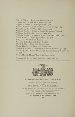 <em>"Checklist."</em>, 1895. Printed material. Brooklyn Museum, NYARC Documenting the Gilded Age phase 1. (Photo: New York Art Resources Consortium, ND187_Am3_0082.jpg