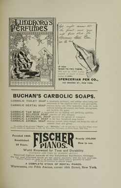 <em>"Advertisement."</em>, 1895. Printed material. Brooklyn Museum, NYARC Documenting the Gilded Age phase 1. (Photo: New York Art Resources Consortium, ND187_Am3_0083.jpg