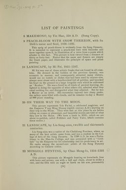 <em>"Checklist."</em>, 1909. Printed material. Brooklyn Museum, NYARC Documenting the Gilded Age phase 1. (Photo: New York Art Resources Consortium, ND2081.5_H34_0013.jpg