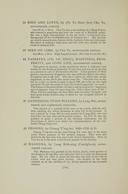 <em>"Checklist."</em>, 1909. Printed material. Brooklyn Museum, NYARC Documenting the Gilded Age phase 1. (Photo: New York Art Resources Consortium, ND2081.5_H34_0016.jpg