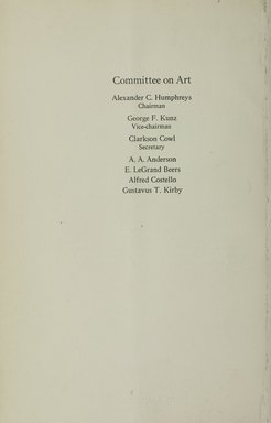 <em>"Back cover."</em>, 1923. Printed material. Brooklyn Museum, NYARC Documenting the Gilded Age phase 1. (Photo: New York Art Resources Consortium, ND237_N46_1923_0017.jpg