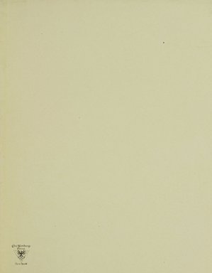 <em>"Inside back cover."</em>, 1913. Printed material. Brooklyn Museum, NYARC Documenting the Gilded Age phase 1. (Photo: New York Art Resources Consortium, ND43_H35m_0036.jpg