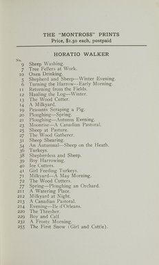 <em>"Checklist."</em>, 1911. Printed material. Brooklyn Museum, NYARC Documenting the Gilded Age phase 1. (Photo: New York Art Resources Consortium, ND78_M76_0065.jpg