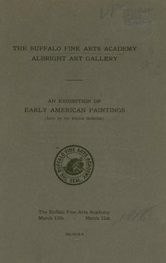 <em>"Cover."</em>, 1918. Printed material. Brooklyn Museum, NYARC Documenting the Gilded Age phase 2. (Photo: New York Art Resources Consortium, ND838_Un3_AL05_0001.jpg