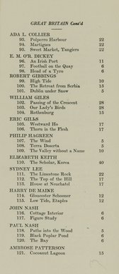 <em>"Checklist"</em>, 1921. Printed material. Brooklyn Museum, NYARC Documenting the Gilded Age phase 2. (Photo: New York Art Resources Consortium, NE1010_B81_0006.jpg