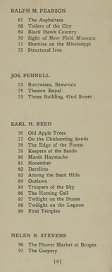 <em>"Checklist"</em>, 1913. Printed material. Brooklyn Museum, NYARC Documenting the Gilded Age phase 2. (Photo: New York Art Resources Consortium, NE1410_B81_0006.jpg