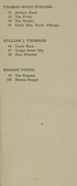 <em>"Checklist"</em>, 1913. Printed material. Brooklyn Museum, NYARC Documenting the Gilded Age phase 2. (Photo: New York Art Resources Consortium, NE1410_B81_0007.jpg
