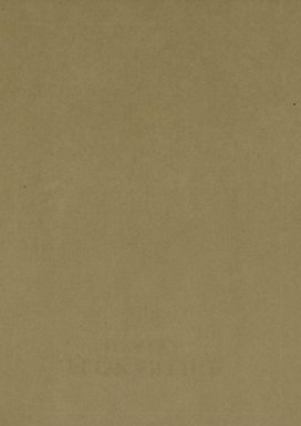 <em>"Inside front cover."</em>, 1917. Printed material. Brooklyn Museum, NYARC Documenting the Gilded Age phase 2. (Photo: New York Art Resources Consortium, NE1410_K38_0002.jpg