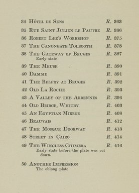 <em>"Checklist"</em>, 1917. Printed material. Brooklyn Museum, NYARC Documenting the Gilded Age phase 2. (Photo: New York Art Resources Consortium, NE1410_K38_0007.jpg