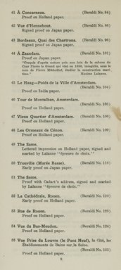 <em>"Checklist"</em>, 1913. Printed material. Brooklyn Museum, NYARC Documenting the Gilded Age phase 2. (Photo: New York Art Resources Consortium, NE1410_K44L_0010.jpg