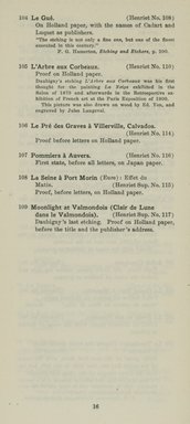 <em>"Checklist"</em>, 1913. Printed material. Brooklyn Museum, NYARC Documenting the Gilded Age phase 2. (Photo: New York Art Resources Consortium, NE1410_K44L_0018.jpg