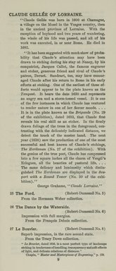 <em>"Checklist"</em>, 1911. Printed material. Brooklyn Museum, NYARC Documenting the Gilded Age phase 2. (Photo: New York Art Resources Consortium, NE1410_K44La_0011.jpg