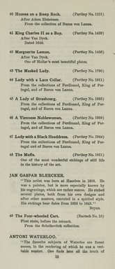 <em>"Checklist"</em>, 1911. Printed material. Brooklyn Museum, NYARC Documenting the Gilded Age phase 2. (Photo: New York Art Resources Consortium, NE1410_K44La_0014.jpg