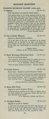 <em>"Checklist"</em>, 1916. Printed material. Brooklyn Museum, NYARC Documenting the Gilded Age phase 2. (Photo: New York Art Resources Consortium, NE1410_K44Lc_0021.jpg