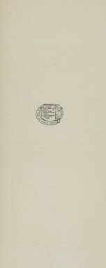 <em>"Blank page"</em>, 1916. Printed material. Brooklyn Museum, NYARC Documenting the Gilded Age phase 2. (Photo: New York Art Resources Consortium, NE1410_K44Lc_0031.jpg